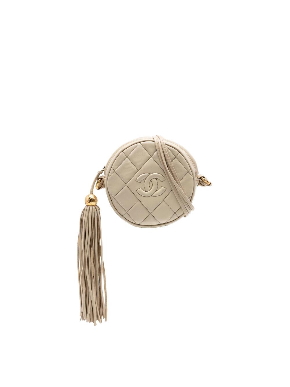 Chanel Vintage Round Tassel Crossbody #367717C18B